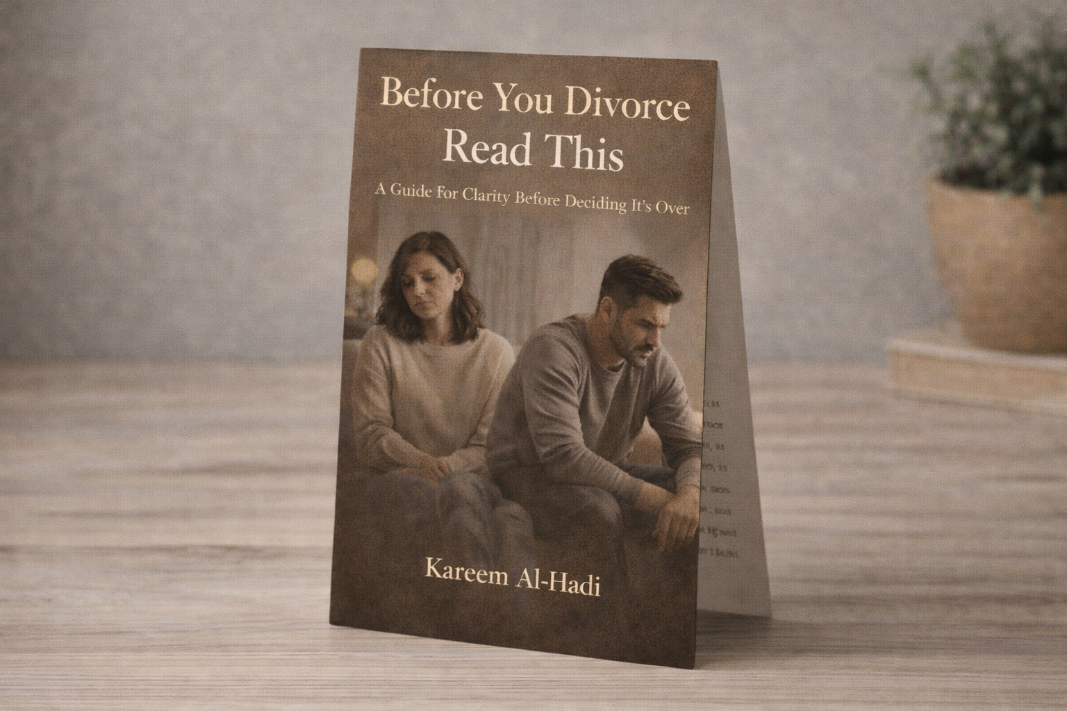 Before Divorce: Restoring Perspective Before Separation
