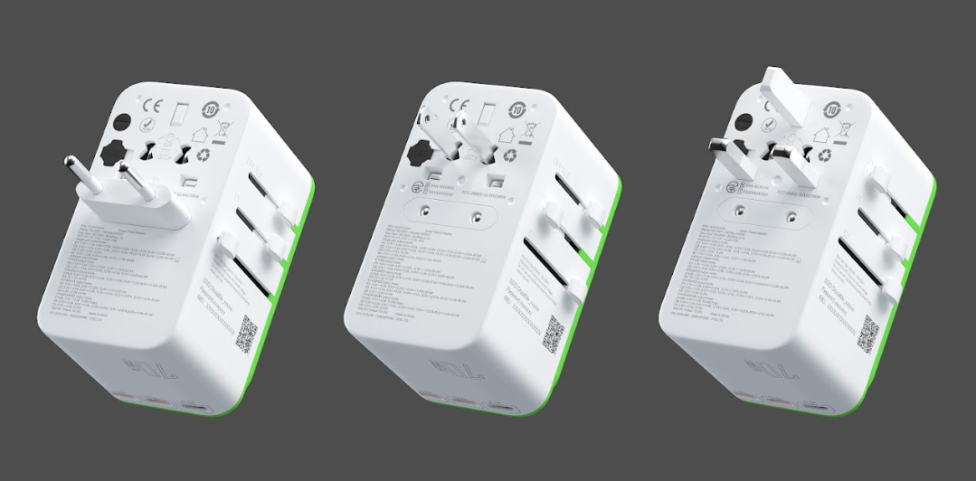 Roamr UniCharge Router: All-in-One Travel Charger & Secure Hotspot